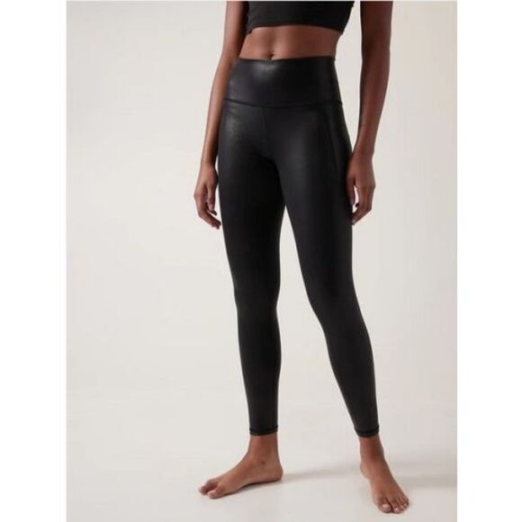 Athleta Salutation Stash Shine Tight Size XL - Picture 1 of 12